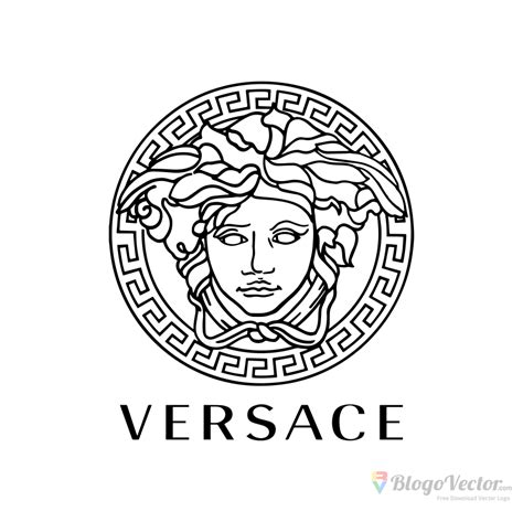 coreldraw versace|Versace Logo vector (.cdr) .